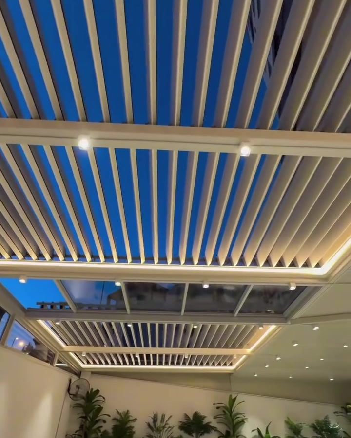 LED Aydınlatmalı Bioklimatik